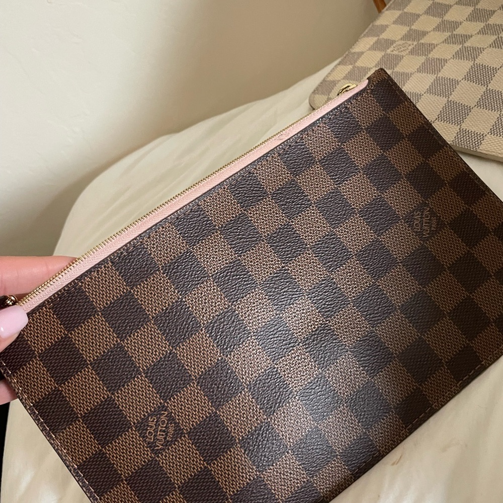 Louis Vuitton Brown Toiletry Bag Damier Ebene Canvas